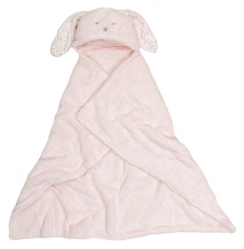 Bild på Teddykompaniet Babycape Frotté Kanin (Rosa)