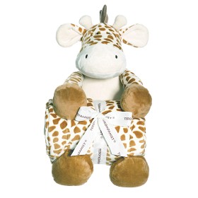 Bild på Teddykompaniet Diinglisar med filt (Giraff)