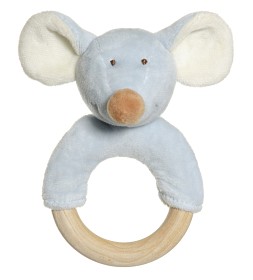 Bild på Teddykompaniet Diinglisar Skallra med träring (Mus)