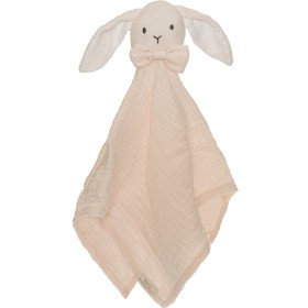 Bild på Teddykompaniet Diinglisar Snuttefilt Kanin Muslin (Babyrosa)