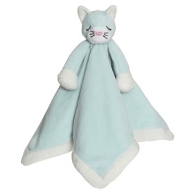 Bild på Teddykompaniet Diinglisar Snuttefilt Katt (Babyblå)