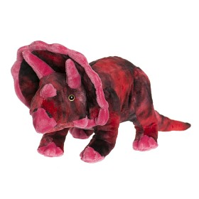 Bild på Teddykompaniet Dino Triceratops 40 cm (Röd)