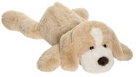 Bild på Teddykompaniet Liggande hund 100 cm (Beige)