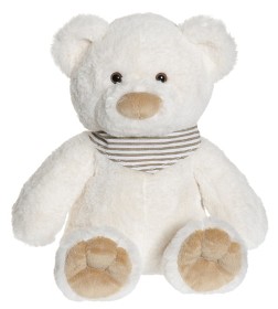 Bild på Teddykompaniet Nalle Malte (Creme)