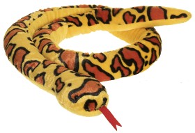 Bild på Teddykompaniet Orm 200 cm (Gul)