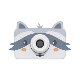 Bild på The Zoofamily Barnkamera Zoo Friends Racoon