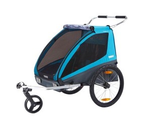 Bild på Thule Coaster XT bike trailer+Stroll (Blå)