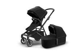 Bild på Thule Sleek Duovagn (Midnight Black on Black)