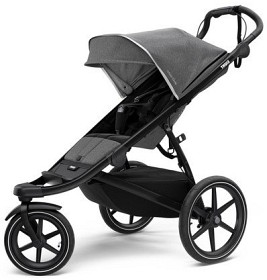 Bild på Thule Urban Glide 2 Joggingvagn (Grey Melange/Black)