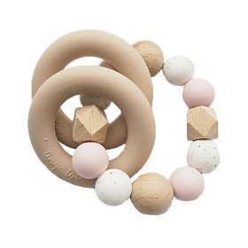 Bild på Tiny Tot Nordic Love Skallra (Rosa)