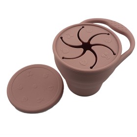 Bild på Tiny Tot Silikon Snackskål (Blush)