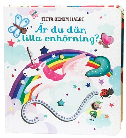 Bild på Titta genom hålet: Är du där lilla enhörning?