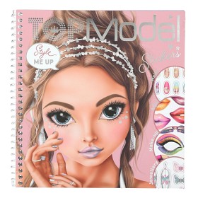 Bild på TOPModel Dress me up Face Klistermärkesbok Glitter Queen