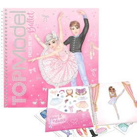 Bild på TOPModel Dress Me Up Stickersbok (Balett)