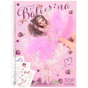 Bild på TOPModel Fantasy Designbok (Ballerina)
