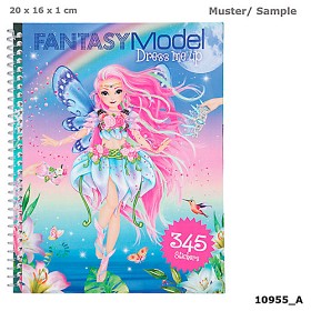 Bild på TOPModel  Fantasy Dress Me Up Stickersbok