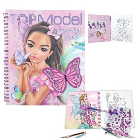 Bild på TOPModel Målarbok med paljetter (Fairy Love)