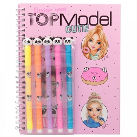 Bild på TOPModel Målarbok med tuschpennor (Candy Cake)