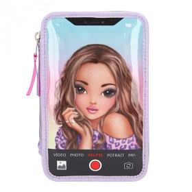 Bild på TOPModel Trippelpennfodral LED (Selfie)