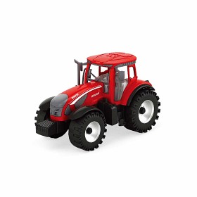 Bild på Traktor i plast 22 cm (Röd)