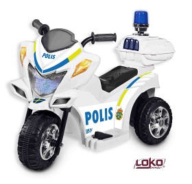 Bild på Tri-Police elektrisk polismotorcykel
