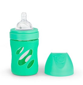 Bild på Twistshake Anti-Colic Glasflaska 180ml (Grön)