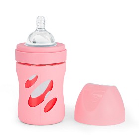Bild på Twistshake Anti-Colic Glasflaska 180ml (Rosa)