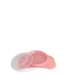 Bild på Twistshake Click Mini Underlägg & Tallrik (Rosa)