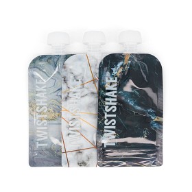 Bild på Twistshake Squeeze Bag Marble (100ml 3-pack)