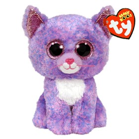 Bild på Ty Beanie Boos Cassidy Katt 23 cm (Lavendel)