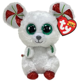 Bild på TY Beanie Boos Christmas Mouse 15 cm (Chimney)