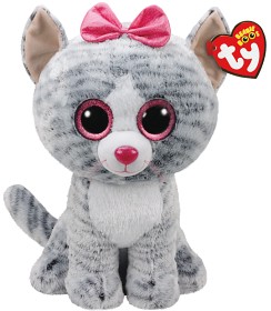 Bild på Ty - Beanie Boos - Kiki grey cat 40 cm