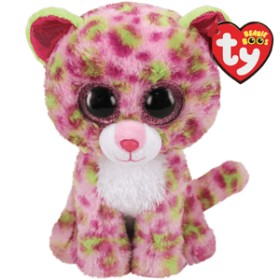 Bild på TY Beanie Boos Leopard Pink 23 cm (Lainey)