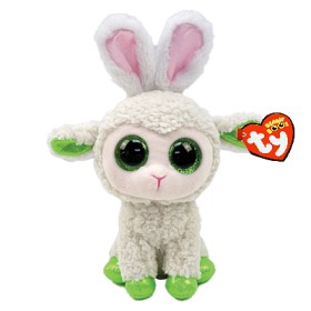 Bild på TY Beanie Boos Mary Lamm med kaninöron 15 cm