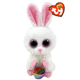 Bild på Ty Beanie Boos Sunday Kanin med korg (Vit)