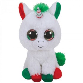 Bild på TY Christmas Candy Cane Enhörning 15 cm