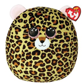 Bild på TY Squishy Beanies Livvie Leopard Gosekudde 35 cm