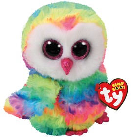 Bild på TY Beanie Boos Uggla 23 cm (Owen)