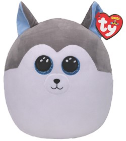Bild på TY Squishy Beanies Slush Husky Gosekudde 35 cm