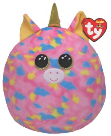 Bild på TY Squishy Beanies Fantasia Enhörning Gosekudde 35 cm
