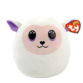Bild på TY Squishy Beanies Fluffy Lamm Gosekudde 25 cm