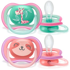 Bild på Philips Avent Ultra Air 18 månader+ napp Giraff/Björn