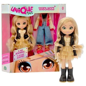 Bild på Unique Eyes Docka med extrakläder (Amy)