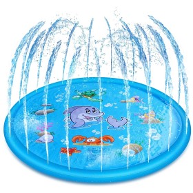 Bild på Uppblåsbar Badmatta Sprinkler (Delfin)
