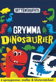 Bild på Vattengrafitti Grymma Dinosaurier