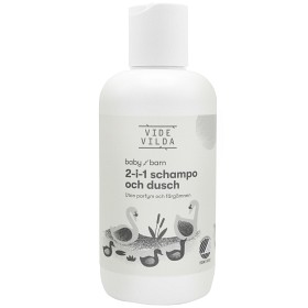 Bild på Vide Vilda 2-i-1 Schampo & Dusch 200 ml