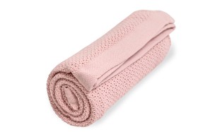 Bild på Vinter & Bloom Soft Grid Eko Gallerfilt (Chrystal Pink)