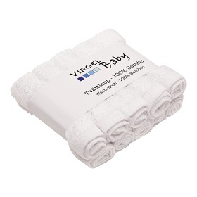 Bild på Virgel Baby Tvättlappar 10-pack (Vit)