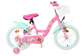 Bild på Volare Barbie Barncykel 16" Dubbla Handbromsar (Rosa)