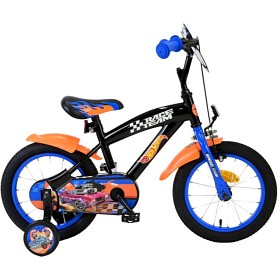 Bild på Volare Hot Wheels Barncykel 14" (Svart/Blå/Orange)